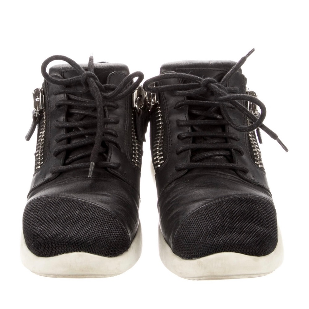 Giuseppe Zanotti Leather Low Top Sneakers